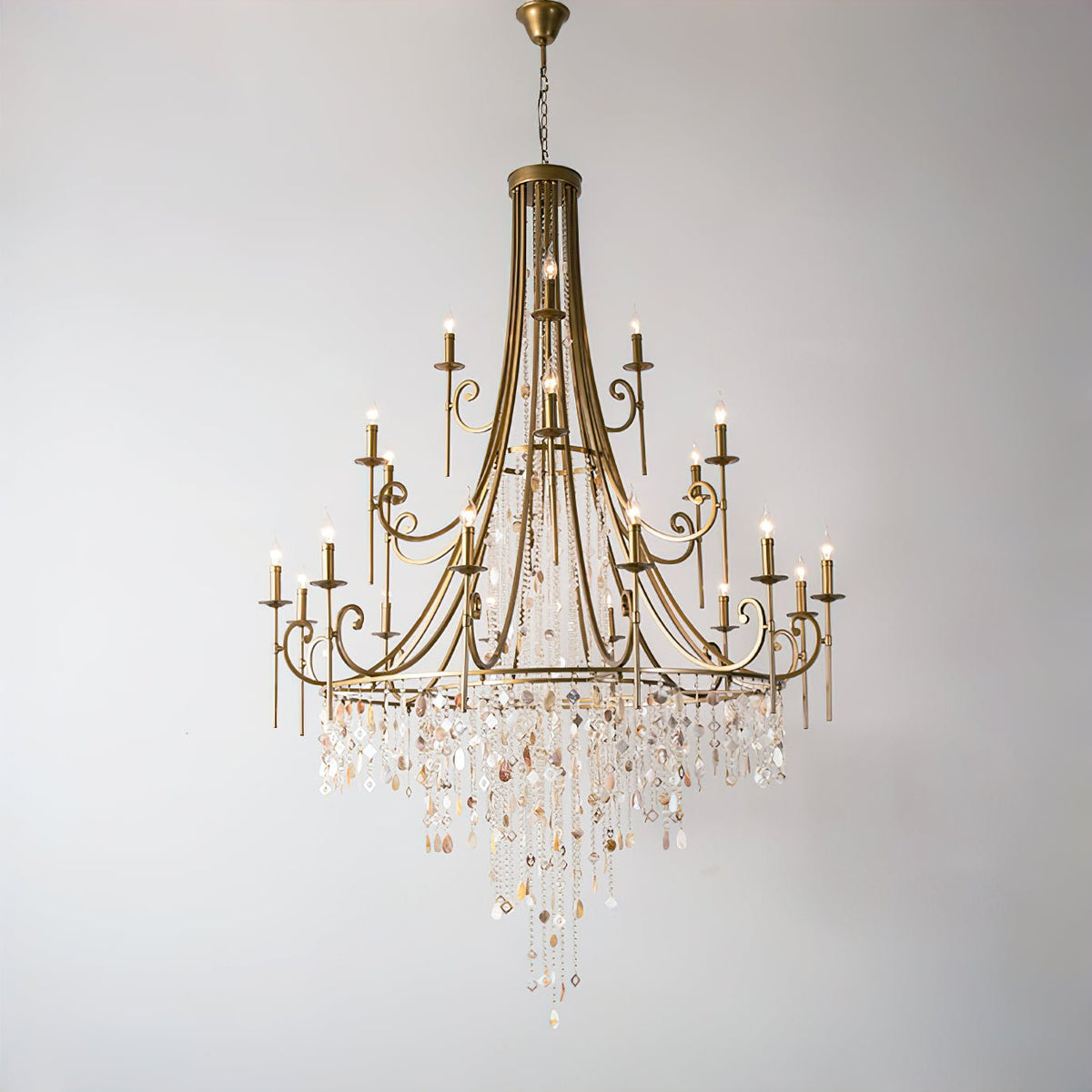 Halvoria Crystal Chandelier-Moonnatur
