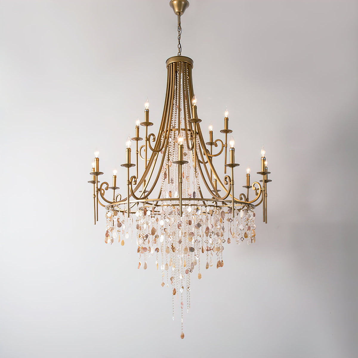 Halvoria Crystal Chandelier-Moonnatur