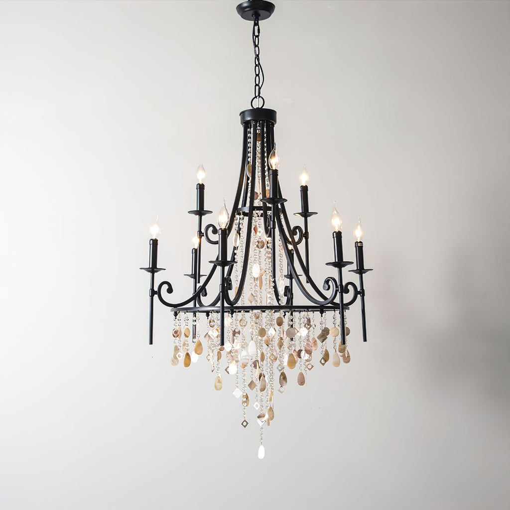 Halvoria Crystal Chandelier-Moonnatur
