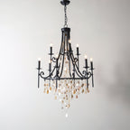 Halvoria Crystal Chandelier-Moonnatur