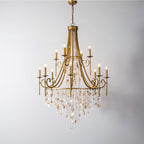Halvoria Crystal Chandelier-Moonnatur