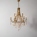 Halvoria Crystal Chandelier-Moonnatur