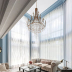 Halvoria Crystal Chandelier-Moonnatur