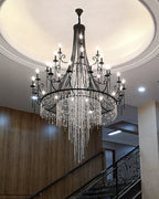 Halvoria Crystal Chandelier-Moonnatur