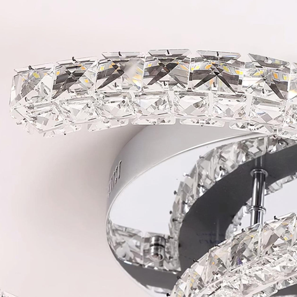 Oakenhaven Crystal Ceiling Light-Moonnatur