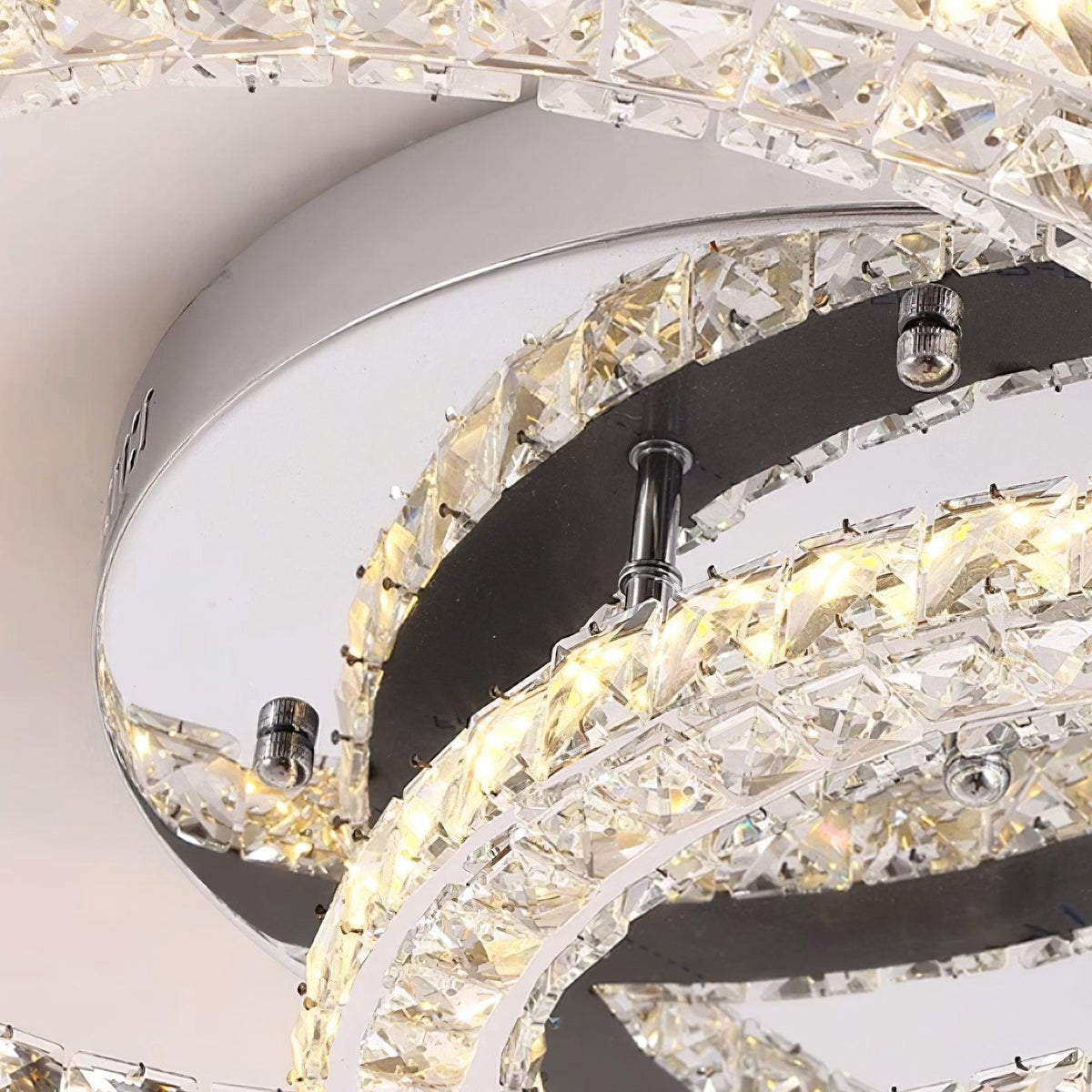 Oakenhaven Crystal Ceiling Light-Moonnatur