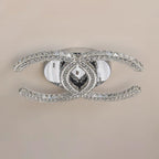 Oakenhaven Crystal Ceiling Light-Moonnatur