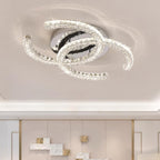 Oakenhaven Crystal Ceiling Light-Moonnatur