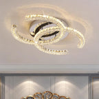 Oakenhaven Crystal Ceiling Light-Moonnatur