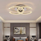 Oakenhaven Crystal Ceiling Light-Moonnatur