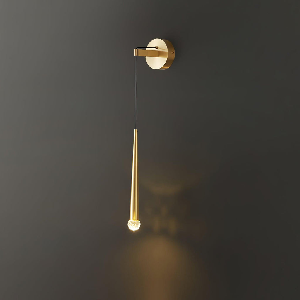 Corveneth Crystal Wall Light-Moonnatur