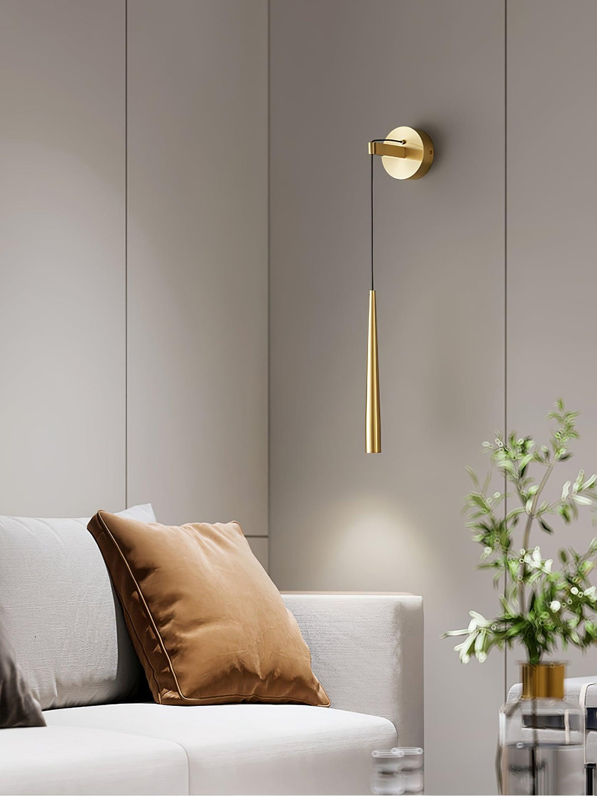 Corveneth Crystal Wall Light-Moonnatur