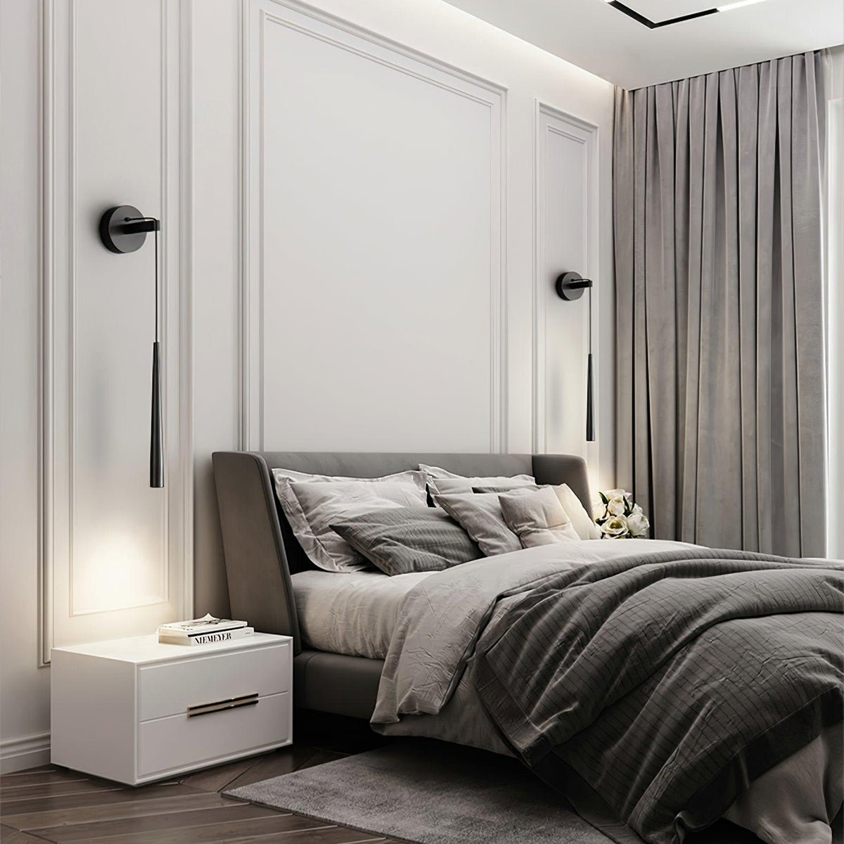 Corveneth Crystal Wall Light-Moonnatur