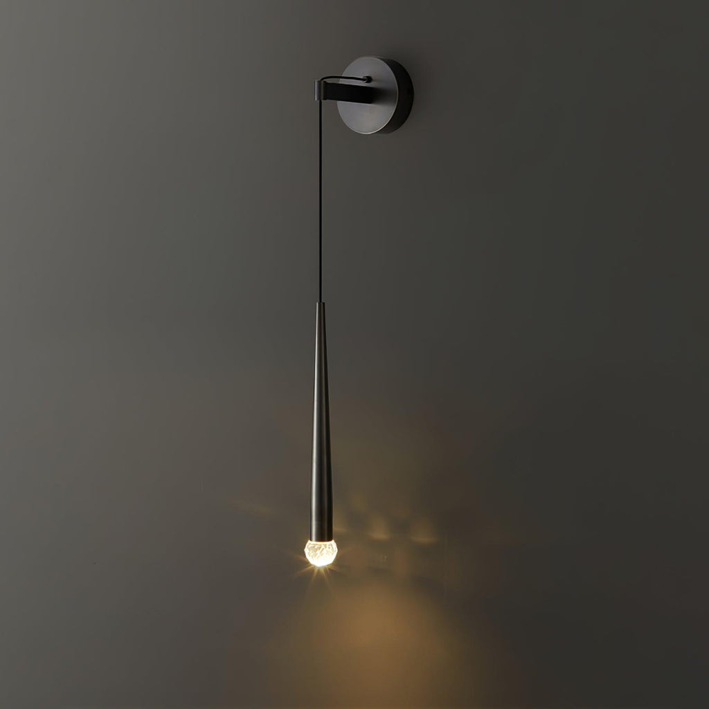 Corveneth Crystal Wall Light-Moonnatur