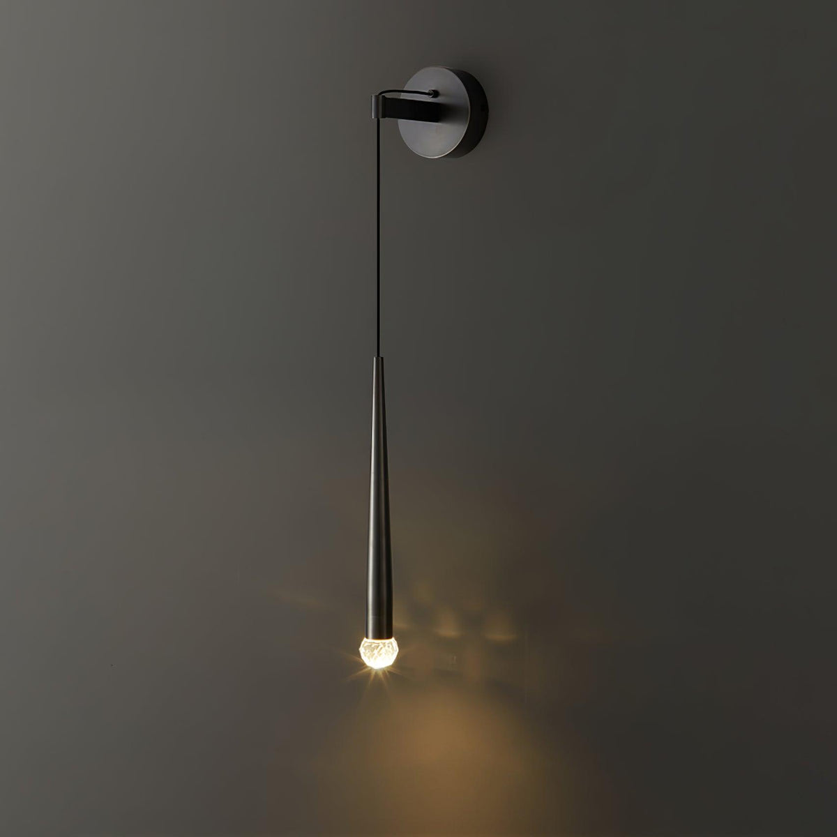 Corveneth Crystal Wall Light-Moonnatur