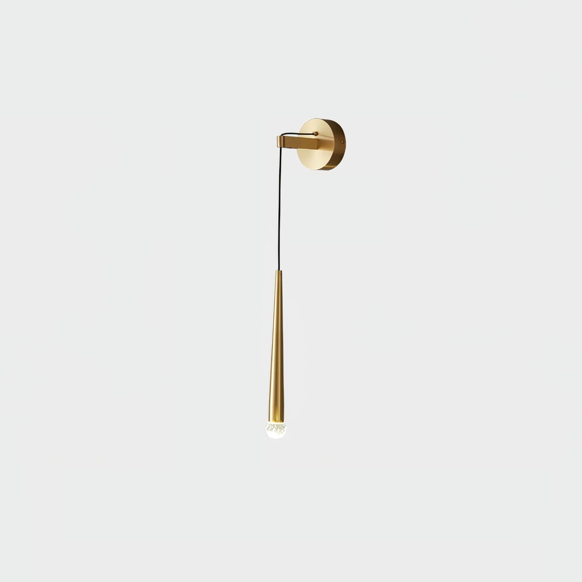 Corveneth Crystal Wall Light-Moonnatur