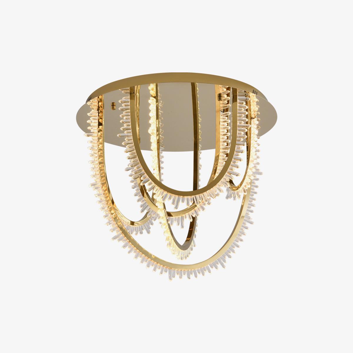 Embrella Crystal Ceiling Light-Moonnatur
