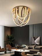 Embrella Crystal Ceiling Light-Moonnatur