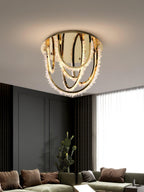 Embrella Crystal Ceiling Light-Moonnatur