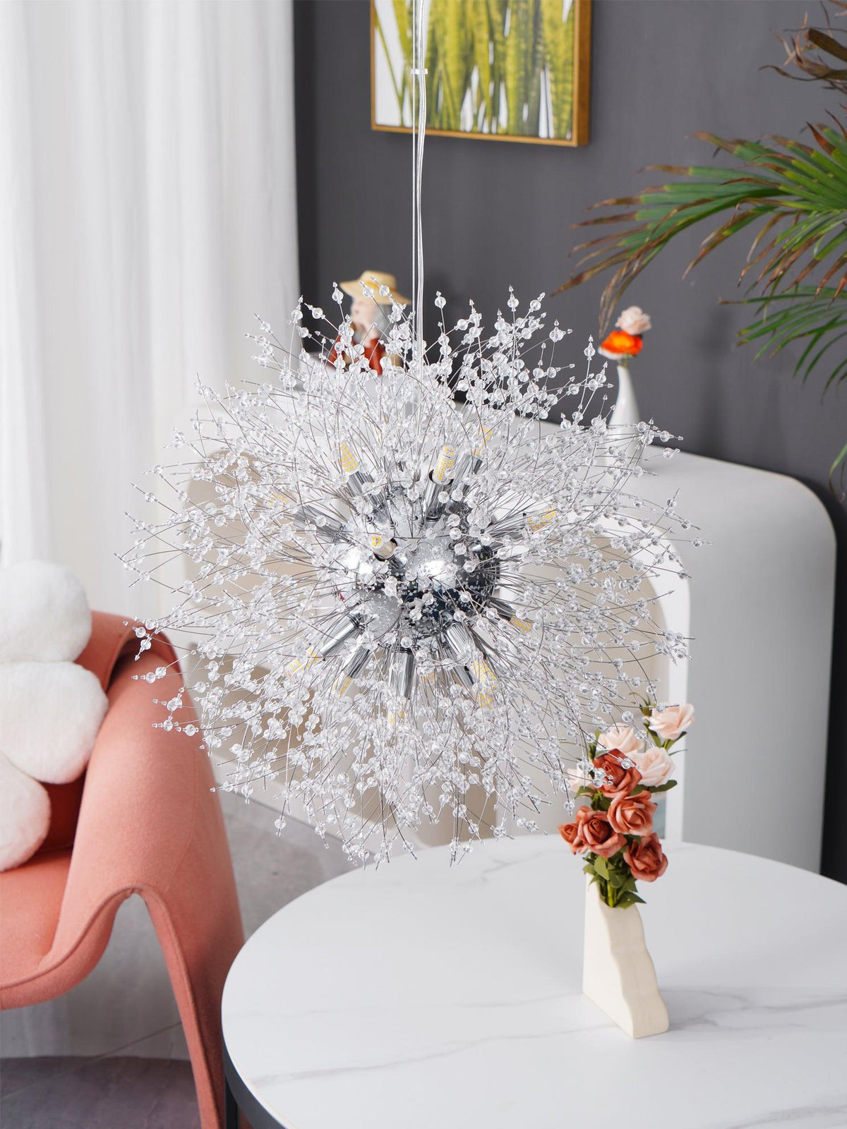 Morlune Crystal Chandelier-Moonnatur