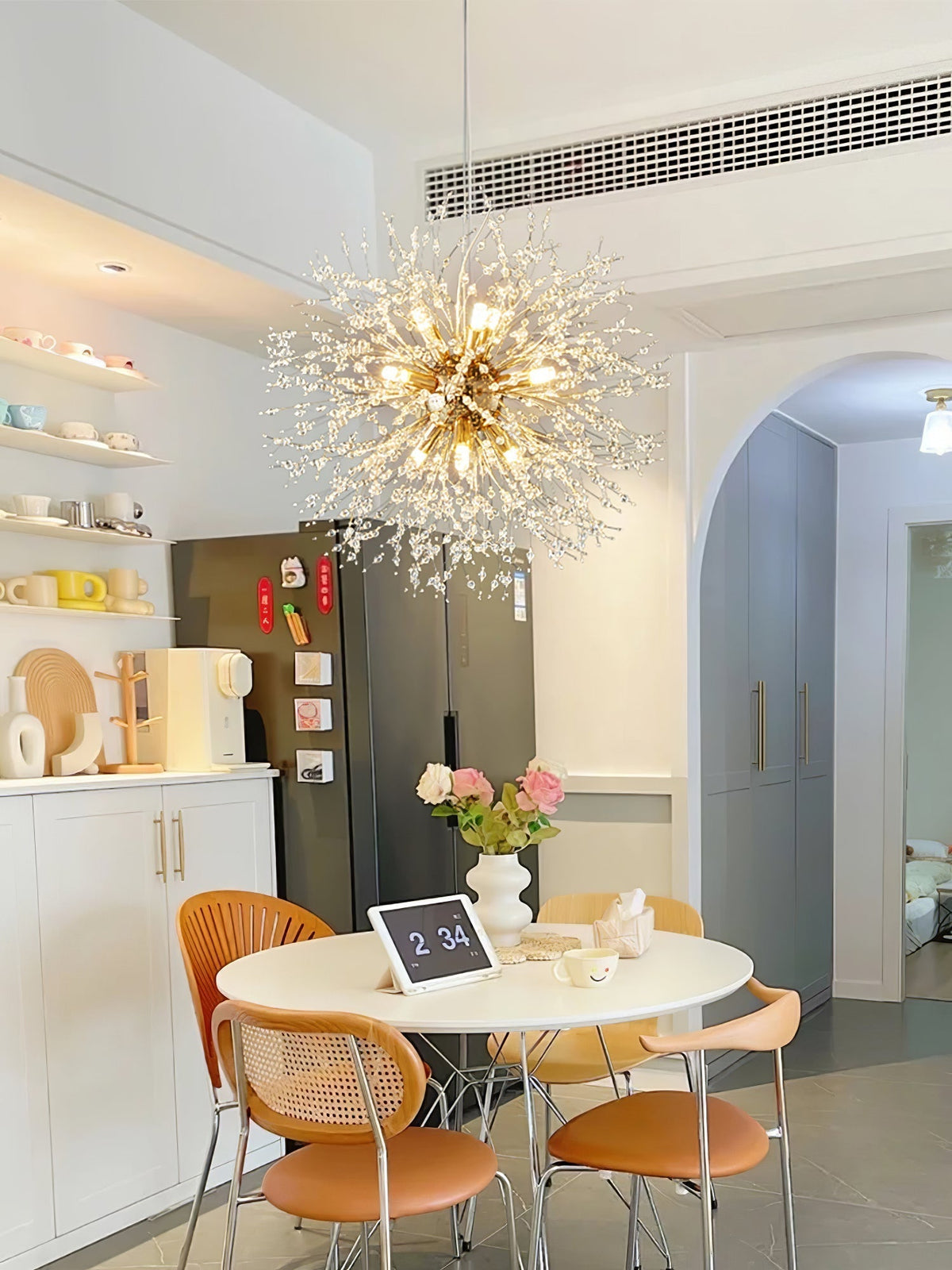 Morlune Crystal Chandelier-Moonnatur