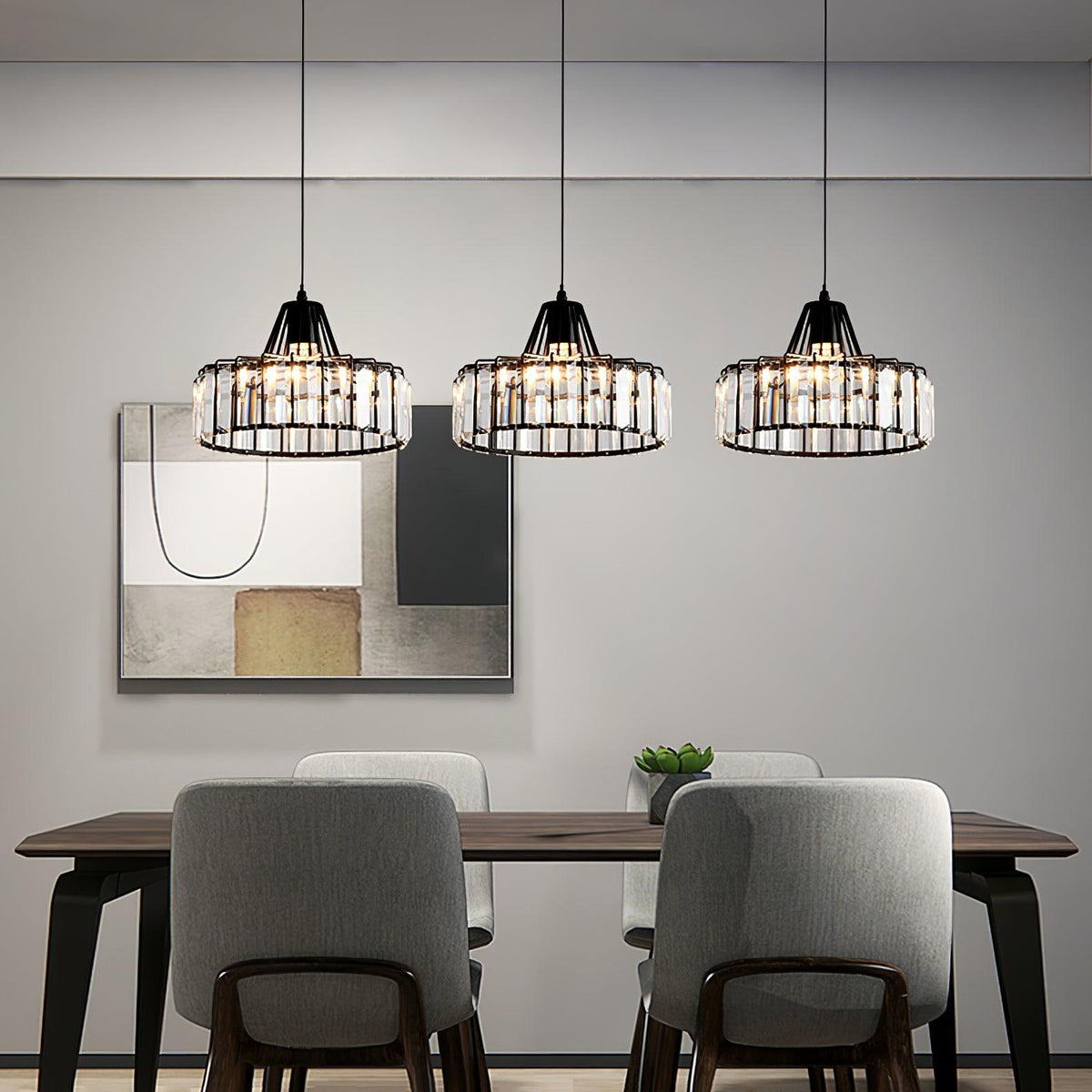 Aldenaria Crystal Pendant Light-Moonnatur