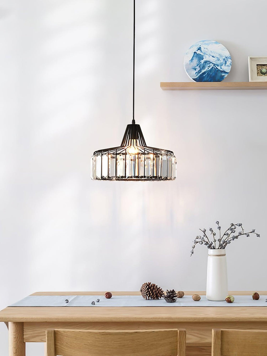 Aldenaria Crystal Pendant Light-Moonnatur