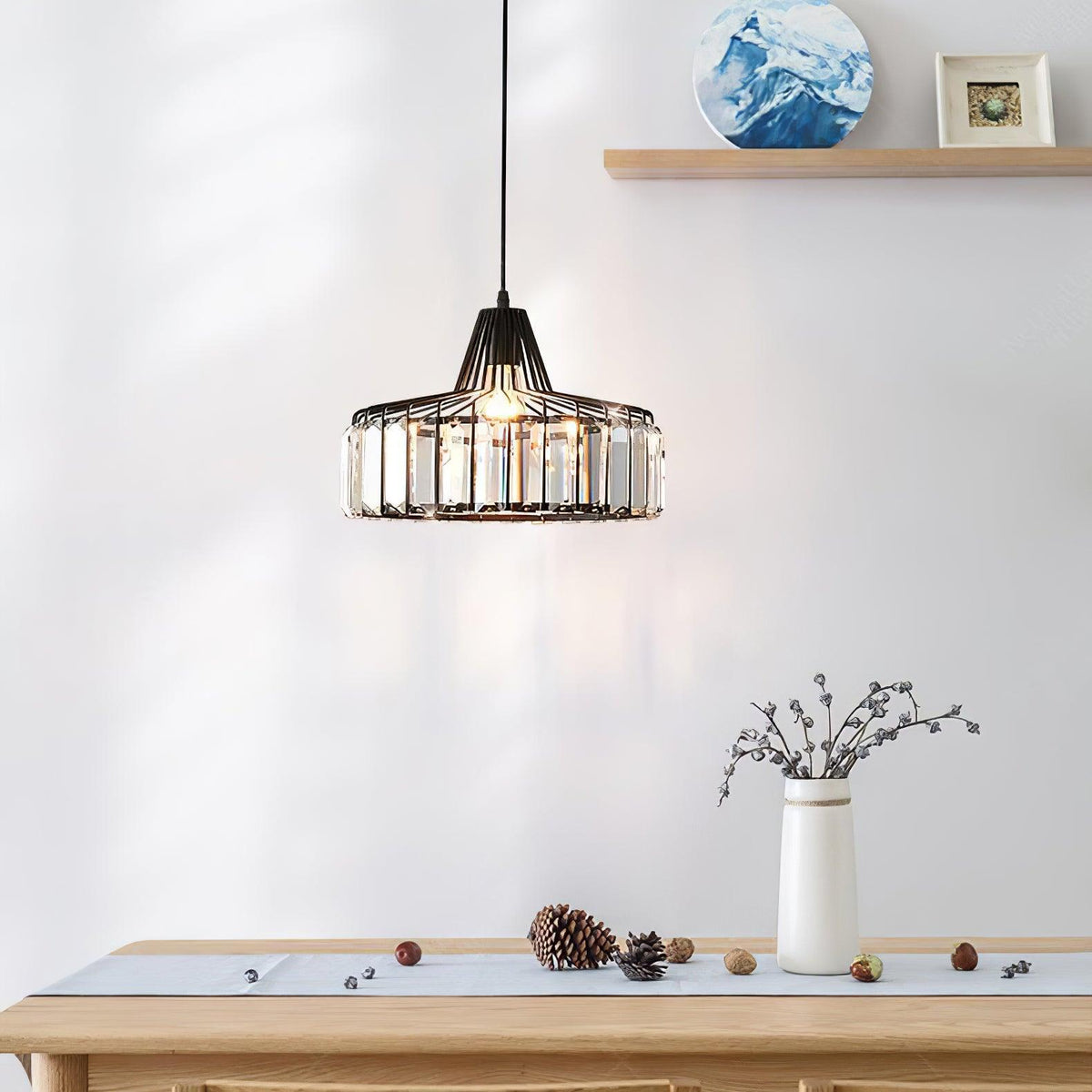 Aldenaria Crystal Pendant Light-Moonnatur