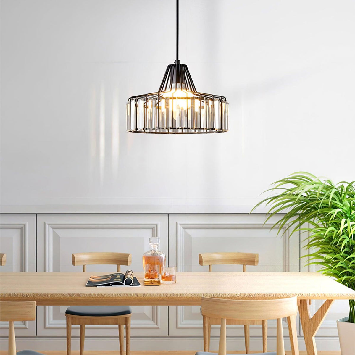 Aldenaria Crystal Pendant Light-Moonnatur