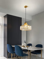 Aldenaria Crystal Pendant Light-Moonnatur