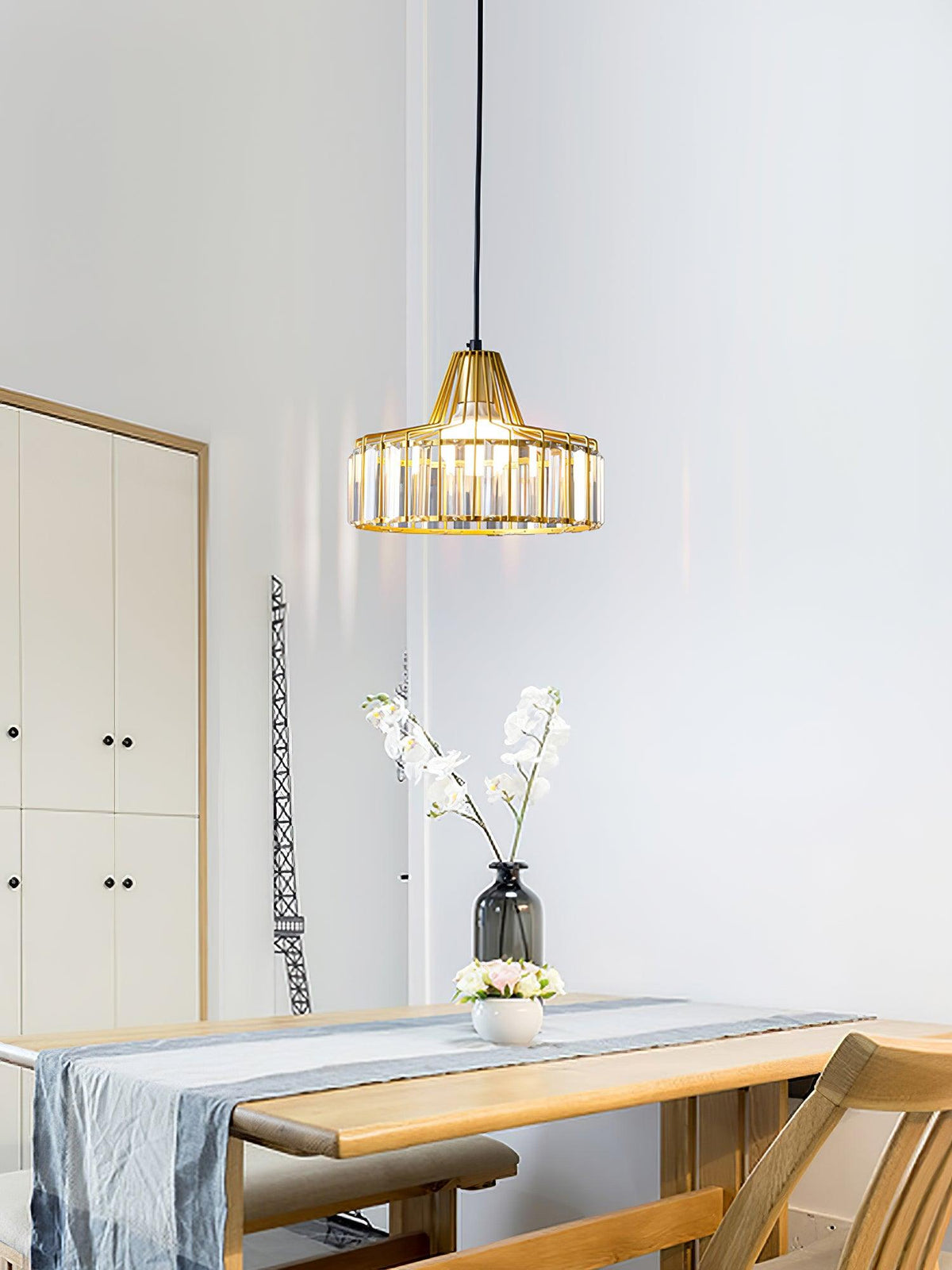 Aldenaria Crystal Pendant Light-Moonnatur
