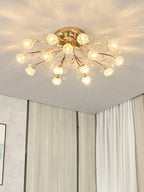 Perenaria Crystal Ceiling Light-Moonnatur