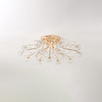 Perenaria Crystal Ceiling Light-Moonnatur