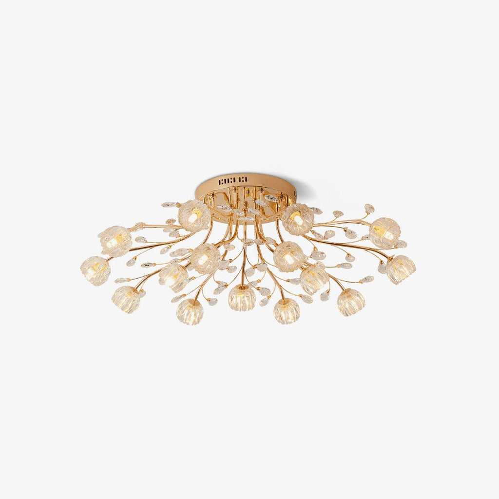 Perenaria Crystal Ceiling Light-Moonnatur