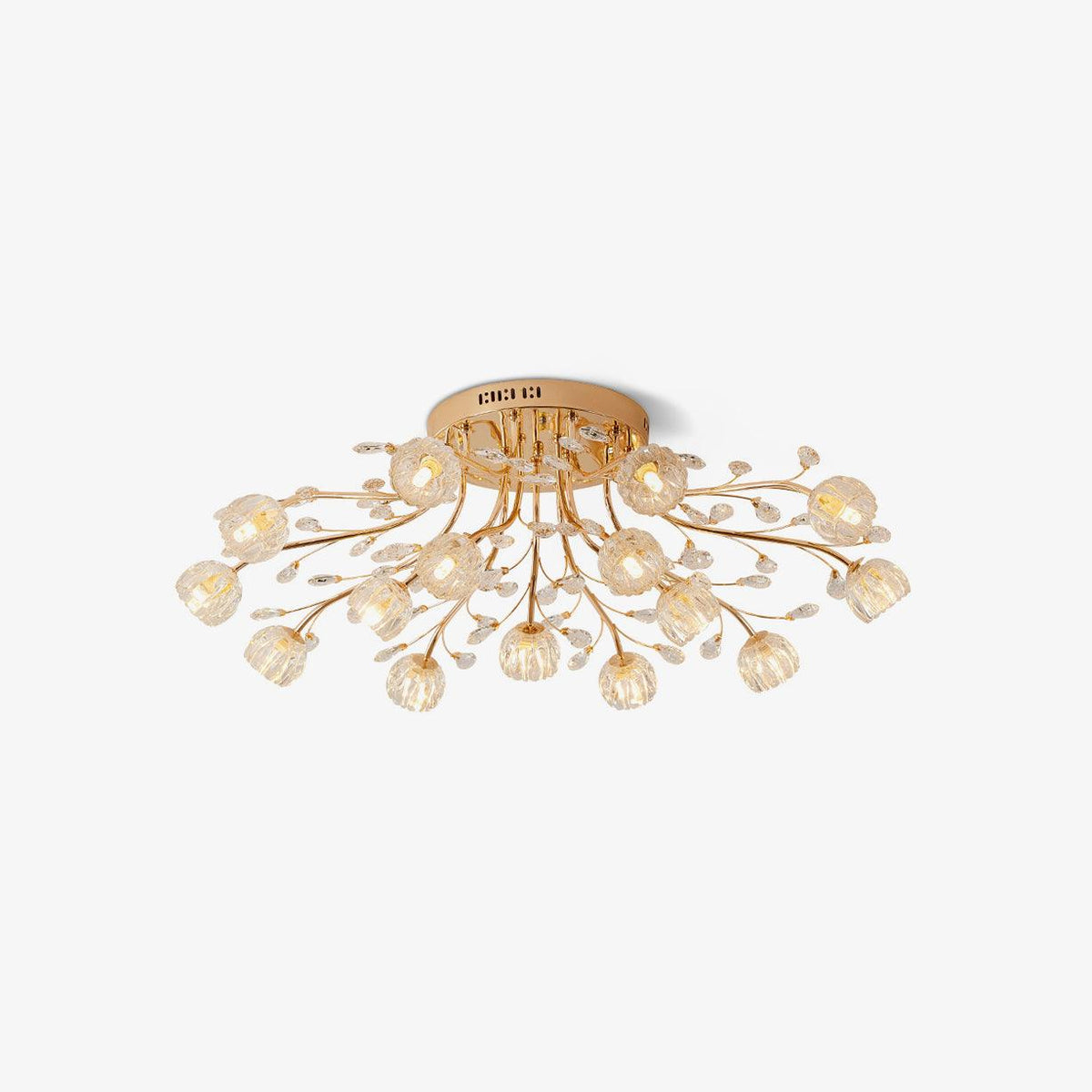 Perenaria Crystal Ceiling Light-Moonnatur