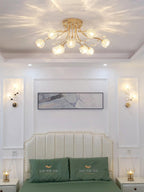 Perenaria Crystal Ceiling Light-Moonnatur