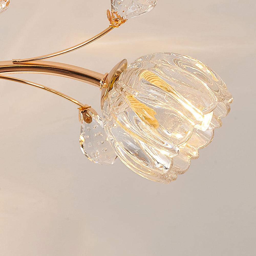 Perenaria Crystal Ceiling Light-Moonnatur