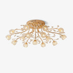 Perenaria Crystal Ceiling Light-Moonnatur