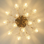 Perenaria Crystal Ceiling Light-Moonnatur