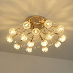 Perenaria Crystal Ceiling Light-Moonnatur