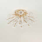 Perenaria Crystal Ceiling Light-Moonnatur