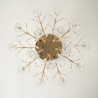 Perenaria Crystal Ceiling Light-Moonnatur