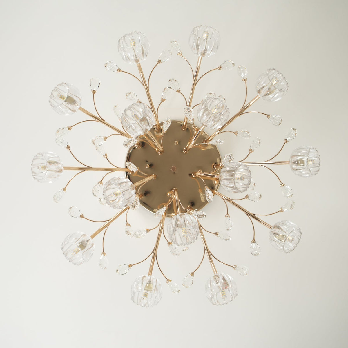Perenaria Crystal Ceiling Light-Moonnatur