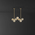 Lavenera Glass Chandelier-Moonnatur