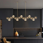 Lavenera Glass Chandelier-Moonnatur