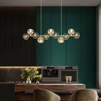 Lavenera Glass Chandelier-Moonnatur