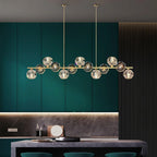 Lavenera Glass Chandelier-Moonnatur