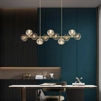 Lavenera Glass Chandelier-Moonnatur