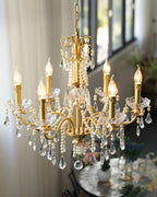 Rosara Brass Chandelier-Moonnatur