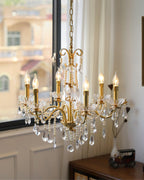Rosara Brass Chandelier-Moonnatur
